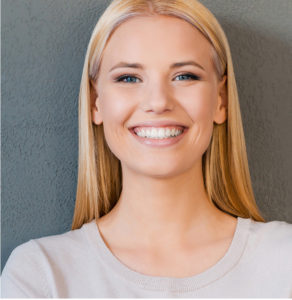 Women's health doctors - smiling blonde young woman